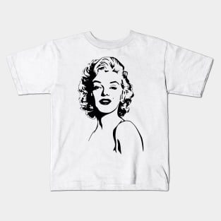 Beautiful lady Kids T-Shirt